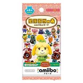 どうぶつの森amiiboカード 第4弾【1パック(3枚入り)】