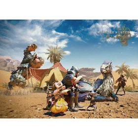 ジグソーパズル 600ピース モンスターハンターワイルズ 隔ての砂原の簡易キャンプ 53×38cm 600-029