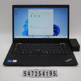 Lenovo ThinkPad L13 Gen2 Core i5 1135G7 2.4GHz/8GB/256GB(SSD)/13.3W/FWXGA(1366x768)/Win11 【中古】