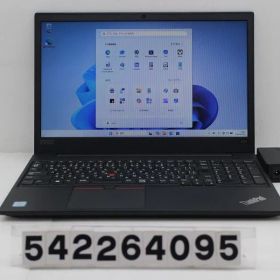 Lenovo ThinkPad E590 Core i3 8145U 2.1GHz/8GB/256GB(SSD)/15.6W/FWXGA(1366x768)/Win11 【542264095】