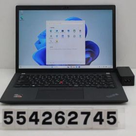 Lenovo ThinkPad X13 Gen2 Ryzen 5 Pro 5650U 2.3GHz/8GB/256GB(SSD)/13.3W/WUXGA(1920x1200)/Win11 【554262745】