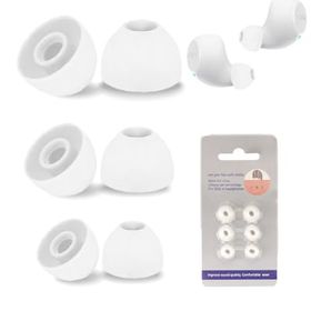 EarFun 交換 イヤーピース 交換用 シリコン 耳栓 Air Pro 3 / Free Pro 2 / Free Pro (S / M / Lサイズ各1ペア) 滑り止め 柔らかい 軽量