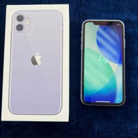 【箱付き】iPhone 11 パープル 64GB SIMフリー 本体
