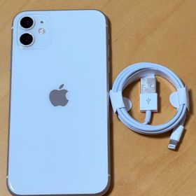 新品バッテリー iPhone 11 ホワイト 64GB SIMフリー