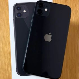 【美品】iPhone11 64GB ブラック SIMロック解除済