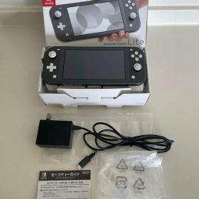 Nintendo Switch Lite グレー 箱あり美品 128GB SD付