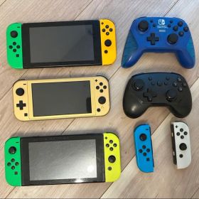 【ジャンク品】Nintendo Switch 本体 2台 ライト1台セット