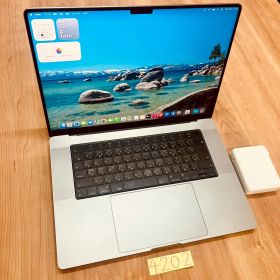 【動作確認済】 MacBook pro 16インチ 2021 Apple M1 MAX 64GB 2TB 動画編集可能 カメラ内蔵 ノートPC SSD搭載 macOSインストール済 【4202】