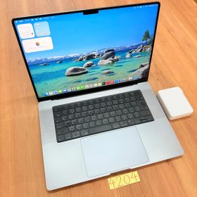 【動作良好】 MacBook pro 16インチ 2021 Apple M1 MAX 64GB 2TB 高性能 カメラ内蔵 動画編集可 ノートPC SSD搭載 macOSインストール済 【4204】