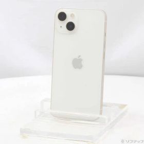 ソフマップ 〔中古品〕 iPhone13 128GB スターライト MLND3J／A SIMフリー【349】