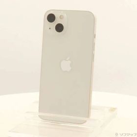 ソフマップ 〔中古品〕 iPhone13 128GB スターライト MLND3J／A SIMフリー【258】