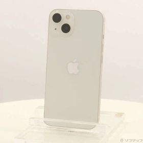 ソフマップ 〔中古品〕 iPhone13 128GB スターライト MLND3J／A SIMフリー【262】