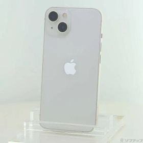 ソフマップ 〔中古品〕 iPhone13 128GB スターライト MLND3J／A SIMフリー【305】