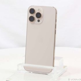 (中古)Apple iPhone16 Pro Max 512GB デザートチタニウム MYWN3J/A SIMフリー(297-ud)