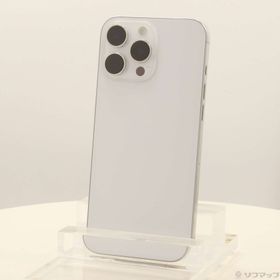 (中古)Apple iPhone16 Pro Max 256GB ホワイトチタニウム MYWH3J/A SIMフリー(269-ud)