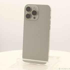 (中古)Apple iPhone16 Pro Max 256GB ナチュラルチタニウム MYWK3J/A SIMフリー(276-ud)