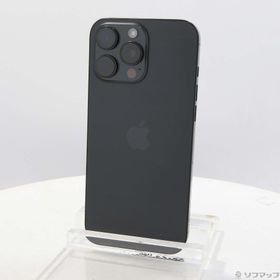 (中古)Apple iPhone16 Pro Max 256GB ブラックチタニウム MYWG3J/A SIMフリー(377-ud)