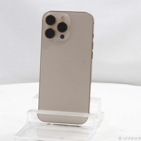 (中古)Apple iPhone16 Pro Max 1TB デザートチタニウム MYWT3J/A SIMフリー(377-ud)