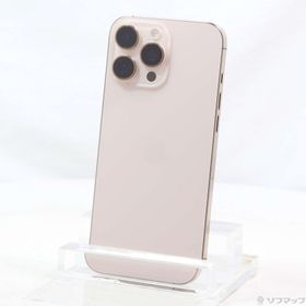 (中古)Apple iPhone16 Pro Max 512GB デザートチタニウム MYWN3J/A SIMフリー(377-ud)