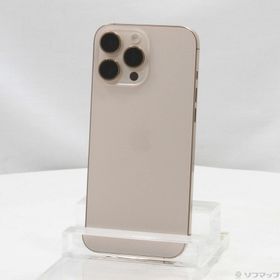 (中古)Apple iPhone16 Pro Max 256GB デザートチタニウム MYWJ3J/A SIMフリー(269-ud)
