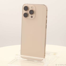 (中古)Apple iPhone16 Pro Max 256GB デザートチタニウム MYWJ3J/A SIMフリー(276-ud)