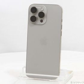 (中古)Apple iPhone16 Pro Max 512GB ナチュラルチタニウム MYWP3J/A SIMフリー(377-ud)