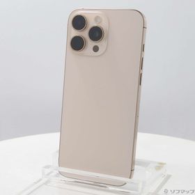 (中古)Apple iPhone16 Pro Max 256GB デザートチタニウム MYWJ3J/A SIMフリー(377-ud)