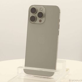(中古)Apple iPhone16 Pro Max 256GB ナチュラルチタニウム MYWK3J/A SIMフリー(269-ud)