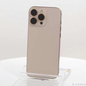 (中古)Apple iPhone16 Pro Max 512GB デザートチタニウム MYWN3J/A SIMフリー (ネットワーク利用制限▲)(377-ud)