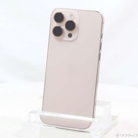 (中古)Apple iPhone16 Pro Max 512GB デザートチタニウム MYWN3J/A SIMフリー(377-ud)