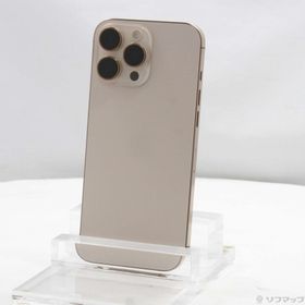 (中古)Apple iPhone16 Pro Max 1TB デザートチタニウム MYWT3J/A SIMフリー(247-ud)