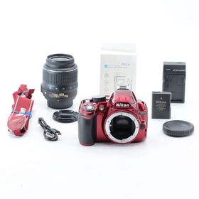 ショット数3586回 Nikon D3100 レッド レンズキット #986(デジタル一眼)