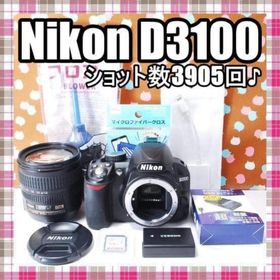 ✨ショット数3905回✨お買い得✨Nikon D3100 レンズセット(デジタル一眼)
