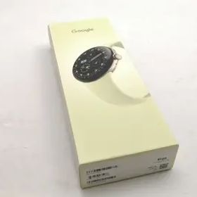 【未使用】Google Pixel Watch4 Wi-Fiモデル 41mm Champagne Gold アルミケース/Lemongrass アクティブ バンド【ECセンター】保証期間３