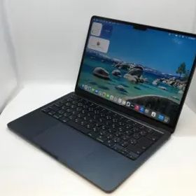 【中古】Apple MacBook Air 13インチ M2(CPU:8C/GPU:8C) 8GB/256GB ミッドナイト MLY33J/A (M2,2022)【京都】保証期間１ヶ月【ランクC】