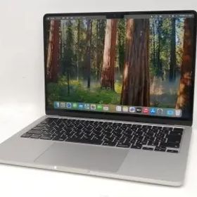 【中古】Apple MacBook Air 13インチ M2(CPU:8C/GPU:8C) 8GB/256GB シルバー MLXY3J/A (M2,2022)【新宿2】保証期間１ヶ月【ランクB】