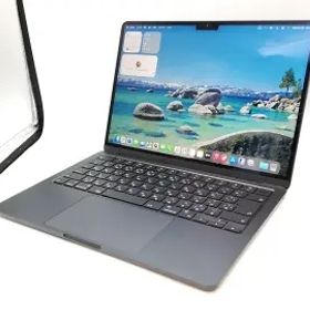 【中古】Apple MacBook Air 13インチ M2(CPU:8C/GPU:8C) 8GB/256GB ミッドナイト MLY33J/A (M2,2022)【府中ル・シーニュ】保証期間１ヶ