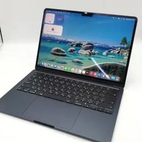 【中古】Apple MacBook Air 13インチ M2(CPU:8C/GPU:8C) 8GB/256GB ミッドナイト MLY33J/A (M2,2022)【川崎駅前】保証期間１ヶ月【ラン