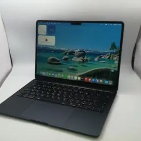 【中古】Apple MacBook Air 13インチ M2(CPU:8C/GPU:8C) 8GB/256GB ミッドナイト MLY33J/A (M2,2022)【大阪堂島】保証期間１ヶ月【ラン