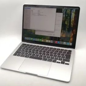 【中古】Apple MacBook Air 13インチ M2(CPU:8C/GPU:8C) 8GB/256GB シルバー MLXY3J/A (M2,2022)【千葉】保証期間１ヶ月【ランクA】