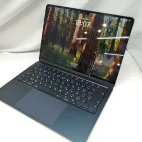 【中古】Apple MacBook Air 13インチ M2(CPU:8C/GPU:8C) 8GB/256GB ミッドナイト MLY33J/A (M2,2022)【津田沼】保証期間１ヶ月【ランクA