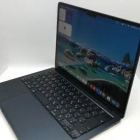 【中古】Apple MacBook Air 13インチ M2(CPU:8C/GPU:8C) 8GB/256GB ミッドナイト MLY33J/A (M2,2022)【京都】保証期間１ヶ月【ランクA】