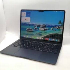 【中古】Apple MacBook Air 13インチ CTO (M2,2022) ミッドナイト M2(CPU:8C/GPU:8C)/8G/512G/30W AC【三宮センター】保証期間１ヶ月【ラ