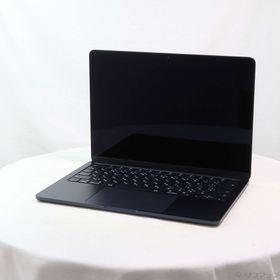 (中古)Apple MacBook Air 13.6-inch Mid-2022 MLY33J/A Apple M2 8コアCPU_8コアGPU 8GB SSD256GB ミッドナイト (26.3 Tahoe)(305-ud)