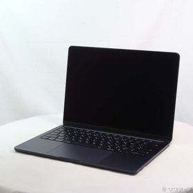(中古)Apple MacBook Air 13.6-inch Mid-2022 MLY33J/A Apple M2 8コアCPU_8コアGPU 8GB SSD256GB ミッドナイト (26.3 Tahoe)(344-ud)
