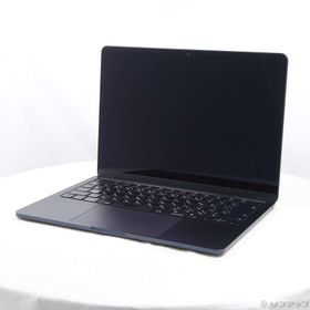 (中古)Apple MacBook Air 13.6-inch Mid-2022 MLY33J/A Apple M2 8コアCPU_8コアGPU 8GB SSD256GB ミッドナイト (26.3 Tahoe)(344-ud)