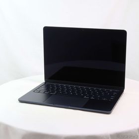 (中古)Apple MacBook Air 13.6-inch Mid-2022 MLY33J/A Apple M2 8コアCPU_8コアGPU 8GB SSD512GB ミッドナイト (26.3 Tahoe)(258-ud)