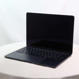 (中古)Apple MacBook Air 13.6-inch Mid-2022 MLY33J/A Apple M2 8コアCPU_8コアGPU 8GB SSD256GB ミッドナイト (26.3 Tahoe)(258-ud)
