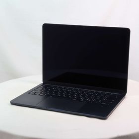 (中古)Apple MacBook Air 13.6-inch Mid-2022 MLY33J/A Apple M2 8コアCPU_10コアGPU 8GB SSD256GB ミッドナイト (26.3 Tahoe)(377-ud)