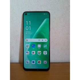 オッポ(OPPO)のOPPO A54 5G CPH2303 シルバーブラック(スマートフォン本体)